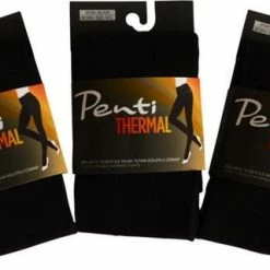 Penti THERMAL 150 Denier Panty - ZWART -Maat L -Exporteren beenmode winkel 550x320