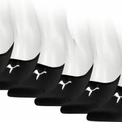Puma Footie Unisex Sokken - 6-pack - Maat 35/38