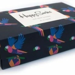 Happy Socks - Special - Parrot - Giftbox - Maat 36-40 -Exporteren beenmode winkel 550x338