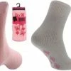 Merkloos 2 Paar Anti Slip Thermo Sokken - Bedsokken - Lounge Sokken - Roze / Lichtgrijs - Maat 37/41 2 Merkloos 2 Paar Anti Slip Thermo Sokken - Bedsokken - Lounge Sokken - Roze / Lichtgrijs - Maat 37/41 -Exporteren beenmode winkel 550x343