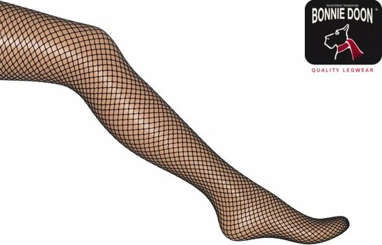 Bonnie Doon Visnet Panty Zwart Dames Maat S/M - Netpanty - Fishnet Tights - Visnet Patroon - Comfortabele Pasvorm - Stevig Materiaal - Super Elastisch - Doorschijnend - Black - BN751994 7 Bonnie Doon Visnet Panty Zwart Dames Maat S/M - Netpanty - Fishnet Tights - Visnet Patroon - Comfortabele Pasvorm - Stevig Materiaal - Super Elastisch - Doorschijnend - Black - BN751994 - Afbeelding 5