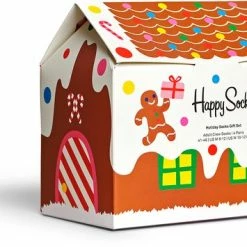 Happy Socks Giftbox 4P Sokken Holiday Time Multi - 41-46 -Exporteren beenmode winkel 550x355 1