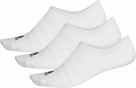 Adidas - Light No-Show Socks 3P - Witte Sokken - 40 - 42 - Wit 3 Adidas - Light No-Show Socks 3P - Witte Sokken - 40 - 42 - Wit