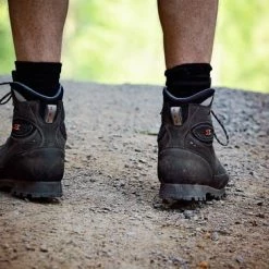 Hirsch Natur Wandel/werk/huissok - Zwart/grijs - 36/37 - 100% Merinowol -Exporteren beenmode winkel 550x366 12