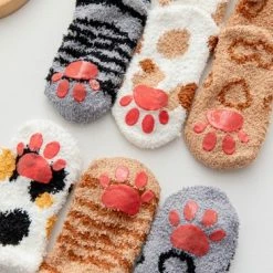 Merkloos Sokken Kat - Kattensok Met Kattenstaart - Anti Slip - Korte Sokken - Bruin Vlek - Unisex Maat 32-39 Cat - Dier - Huisdier - Cadeau - Kado - Geschenk - Gift - Verjaardag - Feestdag – Verassing – Huiskat – Poes – Kater – Kitten -Exporteren beenmode winkel 550x366 20