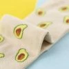 Merkloos Avocado Sokken-Grappig-One Size-Uni Sex-Cadeau -Exporteren beenmode winkel 550x366 30