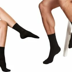 Bamboo Essentials - Bamboe Sokken Heren 43 46 - 12 Paar - Zwart Navy Antraciet Grijs - Lange Sokken - Kousen Heren Sokken - Anti Zweet - Duurzaam -Exporteren beenmode winkel 550x366 8