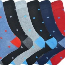 GIANVAGLIA Sokken Unisex Stippen 12-pack - Maat 43-46 -Exporteren beenmode winkel 550x367 3