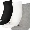 Puma Quarter Unisex Sokken - 3-pack - Maat 35-38 -Exporteren beenmode winkel 550x381