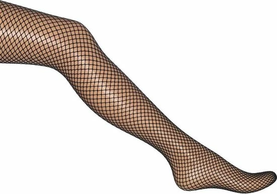 Bonnie Doon Visnet Panty Zwart Dames Maat S/M - Netpanty - Fishnet Tights - Visnet Patroon - Comfortabele Pasvorm - Stevig Materiaal - Super Elastisch - Doorschijnend - Black - BN751994 3 Bonnie Doon Visnet Panty Zwart Dames Maat S/M - Netpanty - Fishnet Tights - Visnet Patroon - Comfortabele Pasvorm - Stevig Materiaal - Super Elastisch - Doorschijnend - Black - BN751994