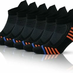 GoWith-bamboe Sokken-sneaker Sokken-6 Paar-enkel Sokken-sportsokken-naadloze Sokken-cadeau Sokken-zwart-40-44 -Exporteren beenmode winkel 550x399