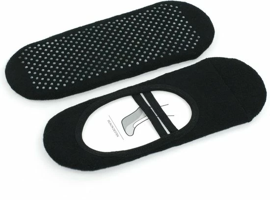 GoWith-katoen Sokken-yoga Sokken-1 Paar-pilates Sokken-anti Slip Sokken-dans Sokken-huissokken-dames Sokken-zwart-maat 35-40 6 GoWith-katoen Sokken-yoga Sokken-1 Paar-pilates Sokken-anti Slip Sokken-dans Sokken-huissokken-dames Sokken-zwart-maat 35-40 - Afbeelding 4
