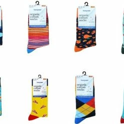 Benyson BENYSØN Organisch Katoenen Sokken - In Kleurrijke Prints - 8 Paar - Maat 35-40 5 Benyson BENYSØN Organisch Katoenen Sokken - In Kleurrijke Prints - 8 Paar - Maat 35-40 -Exporteren beenmode winkel 550x413 3
