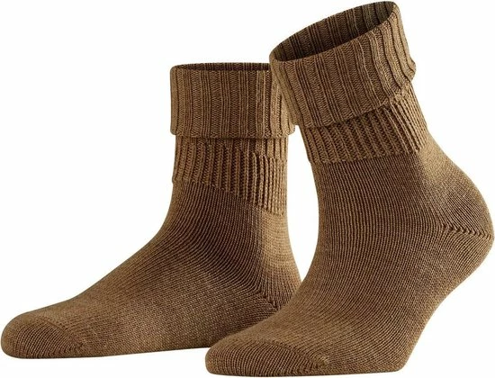 FALKE Striggings Rib Zacht Zonder Motief Met Rib Winter Warm Ondoorzichtig Dik Mid-rise Merinowol Bruin Dames Sokken - Maat 35-38 3 FALKE Striggings Rib Zacht Zonder Motief Met Rib Winter Warm Ondoorzichtig Dik Mid-rise Merinowol Bruin Dames Sokken - Maat 35-38