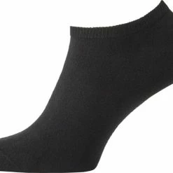 Merkloos Zwarte Enkelsokken - Maat 35/38 - 8 Paar - Naadloos - Katoen -Exporteren beenmode winkel 550x426 2