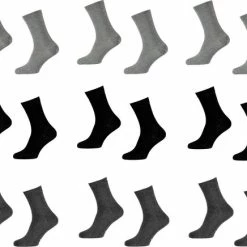 Apollo Bamboe Sokken 9 Paar Assorti Kleuren Maat 43/46