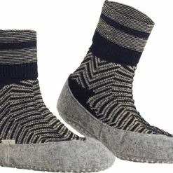 FALKE Cosyshoe Herringbone Slofsok Lang Met Patroon Met Anti-slip Noppen Gestreept Maagdelijke Wol Blauw Dames Sokken - Maat 41-42 11 FALKE Cosyshoe Herringbone Slofsok Lang Met Patroon Met Anti-slip Noppen Gestreept Maagdelijke Wol Blauw Dames Sokken - Maat 41-42 -Exporteren beenmode winkel 550x438