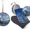 MuseARTa Gift Ball Kerst Sokken - Vincent Van Gogh - Starry Night - Maat 40-46 -Exporteren beenmode winkel 550x439