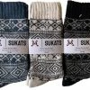 Sukats® Huissokken - Homesocks - 3 Paar - Maat 39-42 - 3 Kleuren - Mix B - Wol - Warm - Winter 2 Sukats® Huissokken - Homesocks - 3 Paar - Maat 39-42 - 3 Kleuren - Mix B - Wol - Warm - Winter -Exporteren beenmode winkel 550x444