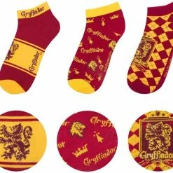 Cinereplicas Gryffindor / Griffoendor Enkelsokken Set - Harry Potter -Exporteren beenmode winkel 550x463
