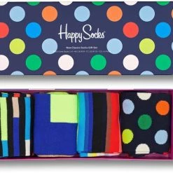 Happy Socks Sokken - New Classic Socks Gift Set (4-pack) - Unisex - Maat: 41-46 -Exporteren beenmode winkel 550x477 2