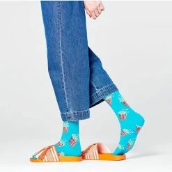 Happy Socks Popcorn Sock - Maat: 41-46 11 Happy Socks Popcorn Sock - Maat: 41-46 -Exporteren beenmode winkel 550x480 2