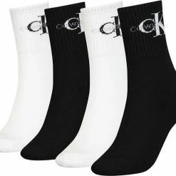 Calvin Klein 701219844 Sock 4-Pack Monogram Tin Giftbox Q3-22