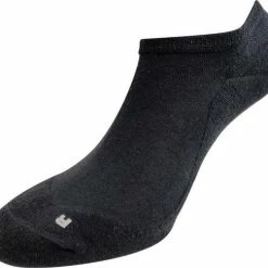 Soga 3-Pack Merino Sneakersokken Met Badstof Voetbed S16 Merino VIP Zwart - Unisex - Maat 35-38