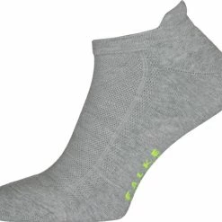 FALKE Cool Kick Sneaker Sneakersokken Versterkte Sneaker Sokken Heren Dames Zonder Motief Met Pluche Zool En Hielband Ademend Sneldrogend Grijs Unisex Sokken - Maat 39-41 -Exporteren beenmode winkel 550x488