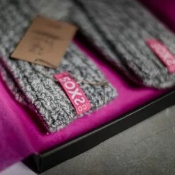 SOXS® Knie Sokken Meiden Dames – Wollen Sokken – Maat 34/36 - Grijs -Exporteren beenmode winkel 550x489 2