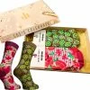Sock My Feet - Grappige Sokken Dames - 2pack - Maat 36-38 - Sokken Giftbox - Funny Socks - Vrolijke Sokken - Kiwi Print - Cadeau Dames - Gekke Sokken - Grappige Cadeaus - Socks First. -Exporteren beenmode winkel 550x493 1