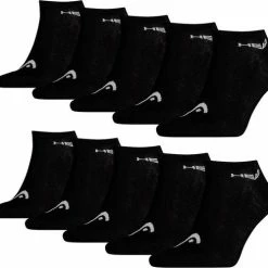 HEAD Sneaker Sokken - 10 Paar Sneakersokken - Unisex - Zwart - Maat 43/46 5 HEAD Sneaker Sokken - 10 Paar Sneakersokken - Unisex - Zwart - Maat 43/46 -Exporteren beenmode winkel 550x499