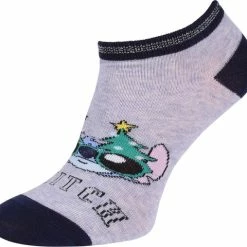 3x Kerstsokken Stitch DISNEY, OEKO-TEX Certificaat -Exporteren beenmode winkel 550x508