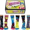 United Oddsocks United Odd Socks 6 Dames Sokken It's Time For Mojitoes -Exporteren beenmode winkel 550x520 1