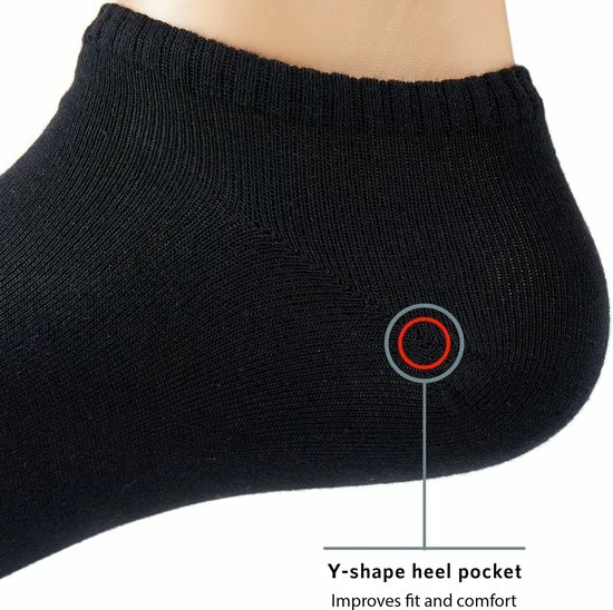 Merkloos Enkelsokken - Vrouwen - Wit- 10 Pack - Small 11 Merkloos Enkelsokken - Vrouwen - Wit- 10 Pack - Small - Afbeelding 9