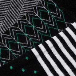 Apollo | Bamboe Fashion Sokken Met Print | Zwart | 6 Paar | Maat 43/46 | Naadloze Sokken | Bamboe Sokken Heren -Exporteren beenmode winkel 550x550 107