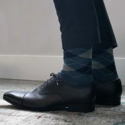 Bamboe Sokken | Geruite Sokken | Anti-zweet Sokken | Naadloze Sokken | Heren Sokken | Dames Sokken | 4 Paar - Jeans | Maat: 46/47 | Merk: Bamboosa -Exporteren beenmode winkel 550x550 25