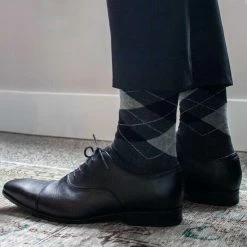 Bamboe Sokken | Geruite Sokken | Anti-zweet Sokken | Naadloze Sokken | Heren Sokken | Dames Sokken | 4 Paar - Antraciet | Maat: 43-45 | Merk: Bamboosa -Exporteren beenmode winkel 550x550 33