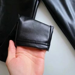 Merkloos Thermolegging - Legging Dames Volwassenen - Winter Warm - Leather Leggings - 4XL -Exporteren beenmode winkel 550x550 68