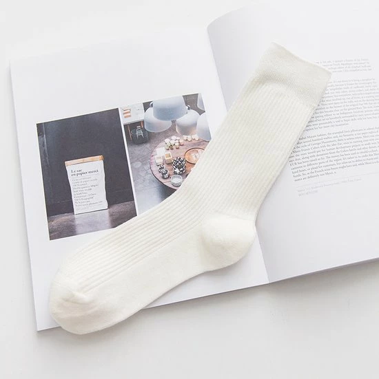 Bamboo Blends Bamboe Sokken Finest - Maat 41-44 - 2 Paar - Off White Wit 6 Bamboo Blends Bamboe Sokken Finest - Maat 41-44 - 2 Paar - Off White Wit - Afbeelding 4