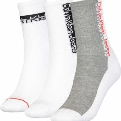 Calvin Klein Dames Sokken Athleisure - 3 Paar CK Sportsokken Wit/Grijs/Roze - Maat 37-41 7 Calvin Klein Dames Sokken Athleisure - 3 Paar CK Sportsokken Wit/Grijs/Roze - Maat 37-41 -Exporteren beenmode winkel 550x576 5