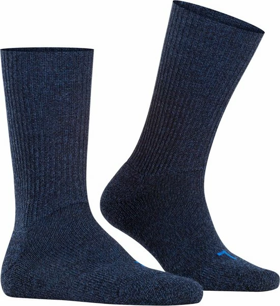 FALKE Walkie Ergo Ademend Hoge Kwaliteit Verwarmend Thermo Met Elastiek Warme Dikke Trekking Hoog Lang Merinowol Blauw Unisex Sokken - Maat 39-41 18 FALKE Walkie Ergo Ademend Hoge Kwaliteit Verwarmend Thermo Met Elastiek Warme Dikke Trekking Hoog Lang Merinowol Blauw Unisex Sokken - Maat 39-41 - Afbeelding 16