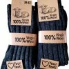 Homesocks Luxe Wollen Huissokken Donkergrijs - Homeofsocks Uniseks Sokken Van Hoogwaardig Kwaliteit 4 Paar -Exporteren beenmode winkel 550x622