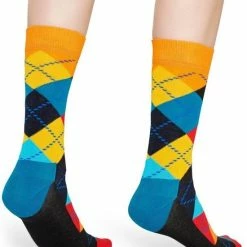 Happy Socks Argyle Sock Multicolour, Maat 36/40 -Exporteren beenmode winkel 550x622 4