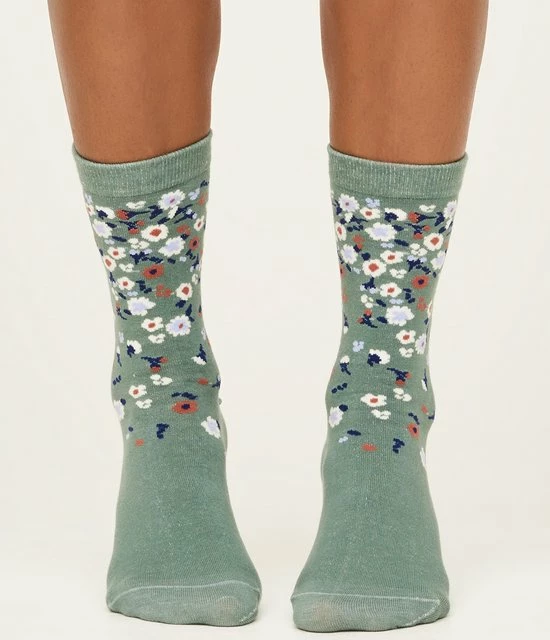 Thought Damessokken Biologisch Katoen In Cadeaudoos - Ditsy Floral 5 Thought Damessokken Biologisch Katoen In Cadeaudoos - Ditsy Floral - Afbeelding 3