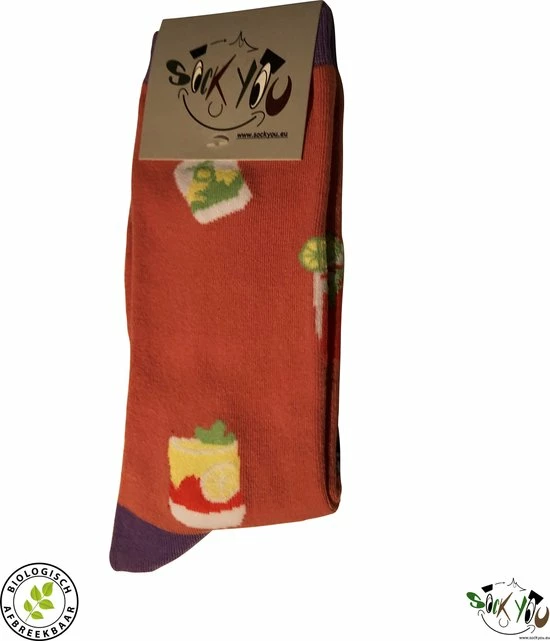 Merkloos Sockyou Box N16 - 3 Paar Vrolijke Bamboe Sokken - Maat 35-39 4 Merkloos Sockyou Box N16 - 3 Paar Vrolijke Bamboe Sokken - Maat 35-39 - Afbeelding 2