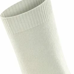FALKE Cosy Wool Zonder Motief Zacht Dik Winter Warm Ondoorzichtig Halfhoog Comfortabel Merinowol Kasjmier Wit Unisex Sokken - Maat 35-38 -Exporteren beenmode winkel 550x652 1