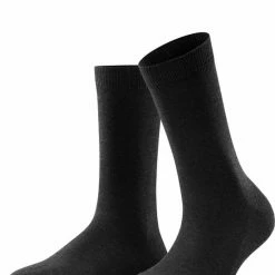 FALKE Family Grondstofvriendelijk Zacht Zonder Motief Duurzaam Ondoorzichtig Mid-rise Duurzaam Katoen Grijs Dames Sokken - Maat 35-38 -Exporteren beenmode winkel 550x652