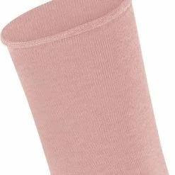 FALKE Happy 2-Pack Zacht Zonder Motief Versterkt Hoogwaardig Mid-rise Robuust Ademend Dekkend Set Katoen Multipack Roze Dames Sokken - Maat 39-42 -Exporteren beenmode winkel 550x654