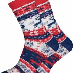 Many Mornings Toffe Sokken - Gekke Sokken - Leuke Sokken - Warme Rudolph - Maat: 43 T/m 46 -Exporteren beenmode winkel 550x656